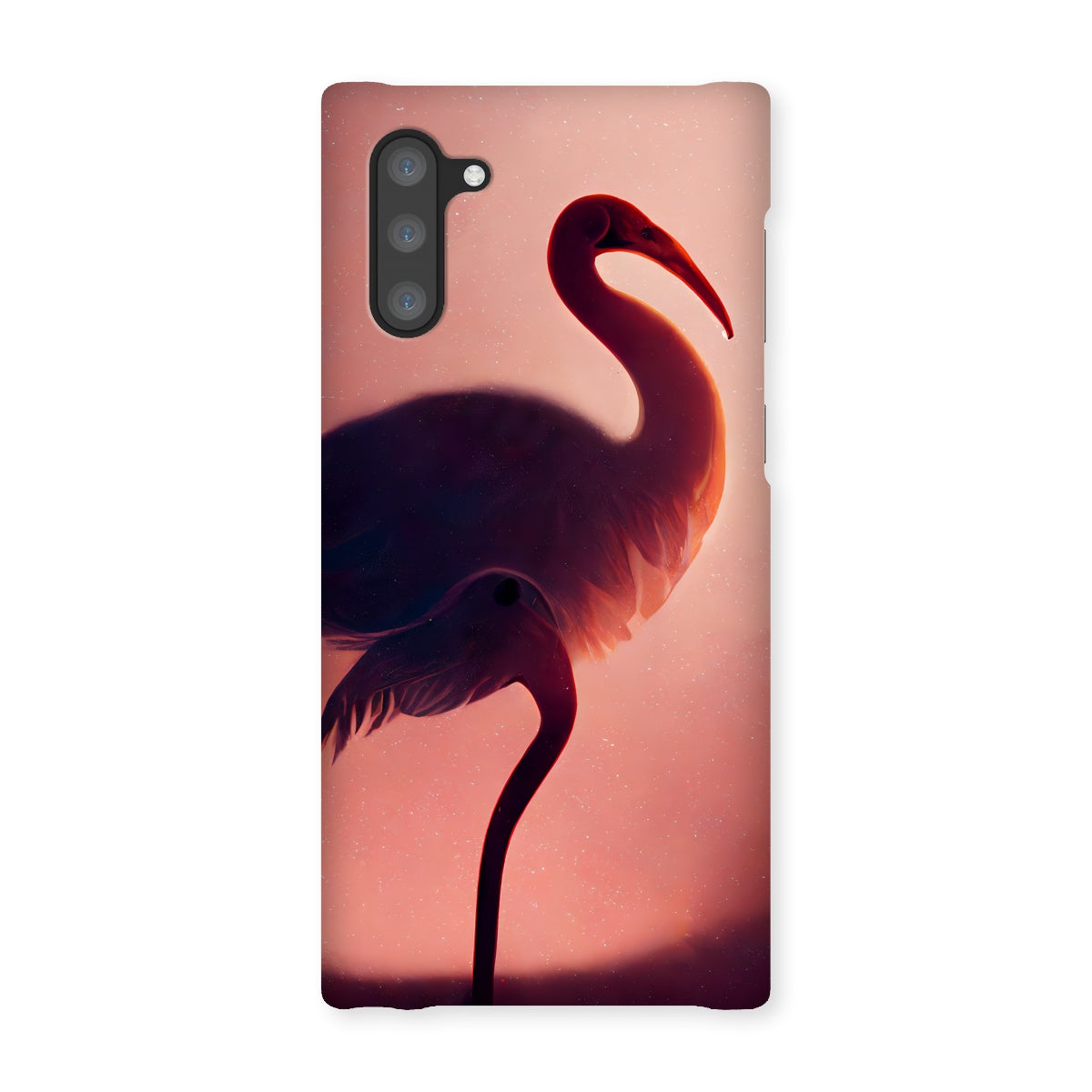 Flamingo Shadows Snap Phone Case