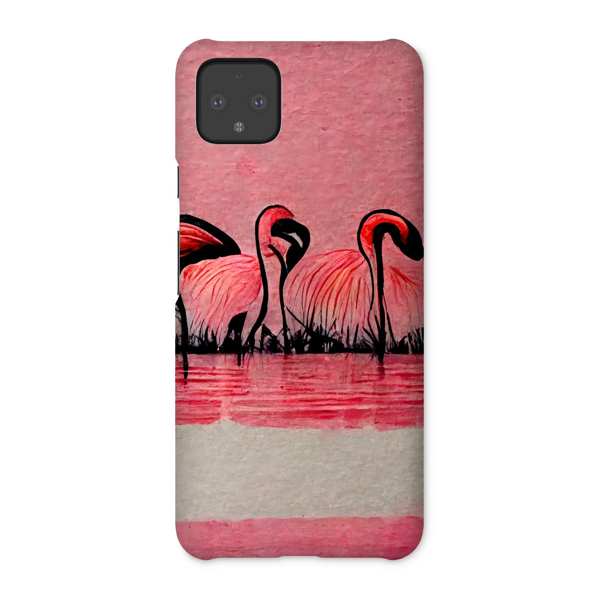 Flamingo Dinner Meetup Snap Phone Case