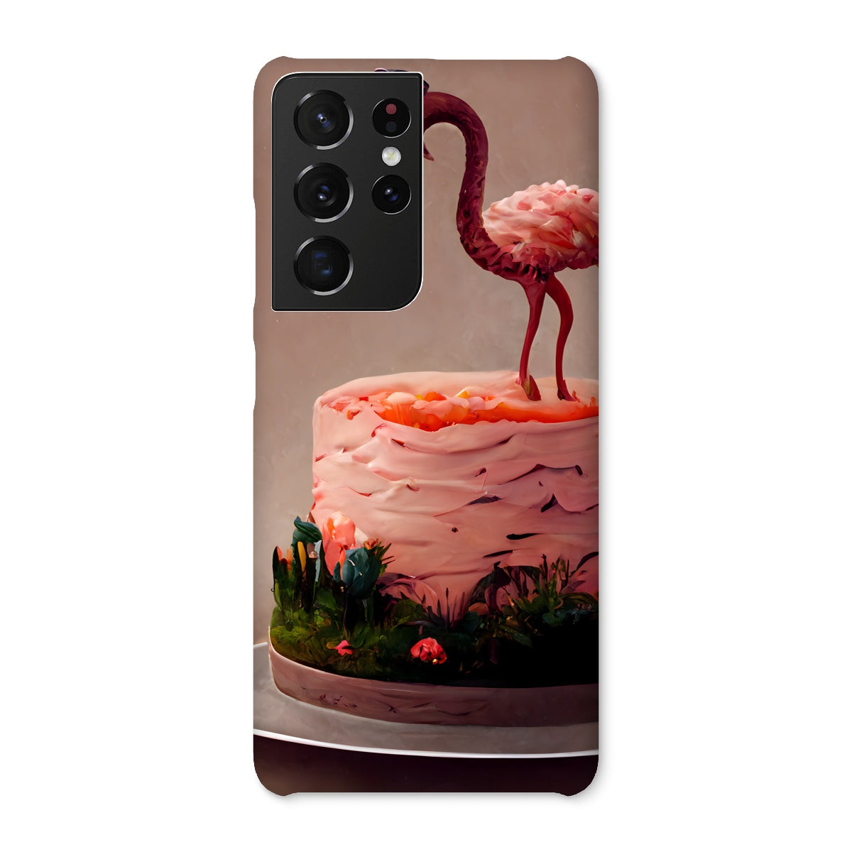 Flamingo Birthday Snap Phone Case