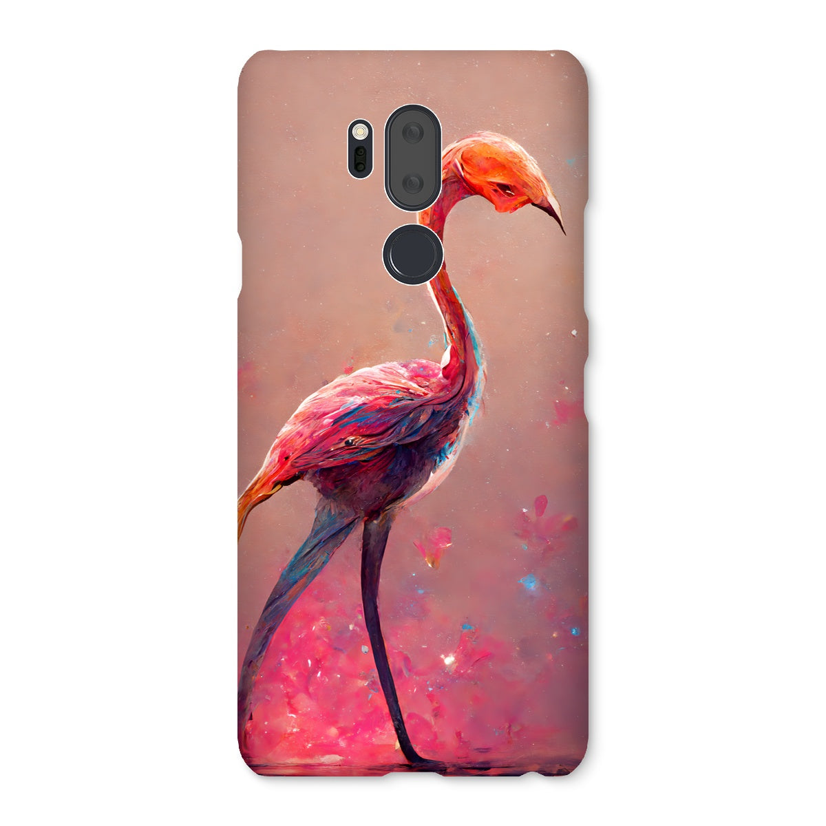 Flamingo Standing Alone Snap Phone Case