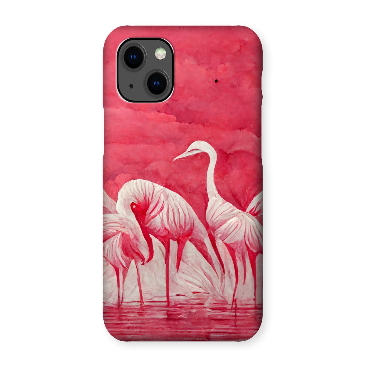 Flamingo Get Together Snap Phone Case