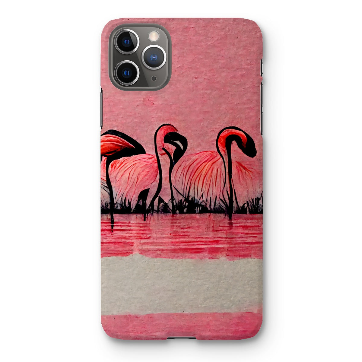 Flamingo Dinner Meetup Snap Phone Case