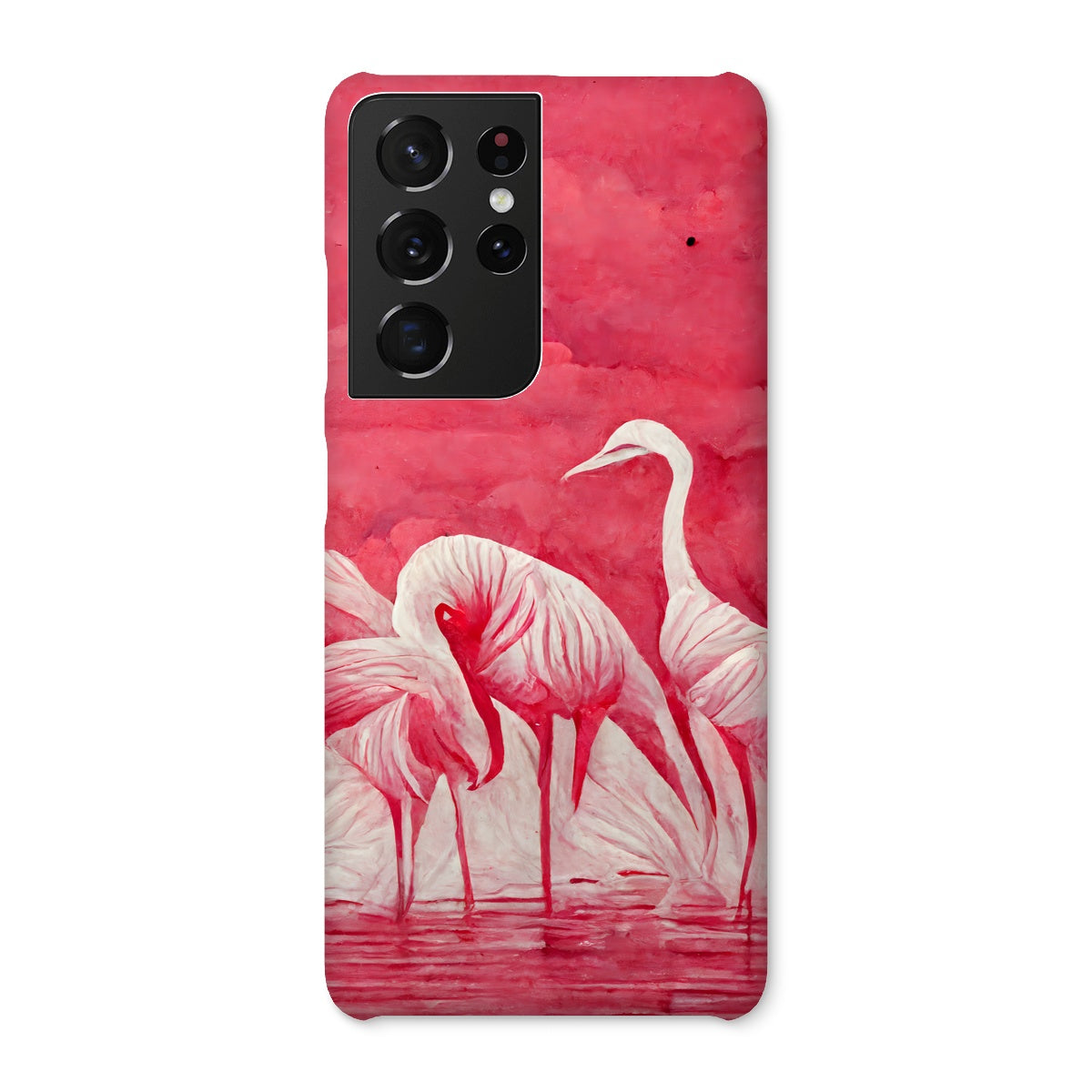 Flamingo Get Together Snap Phone Case