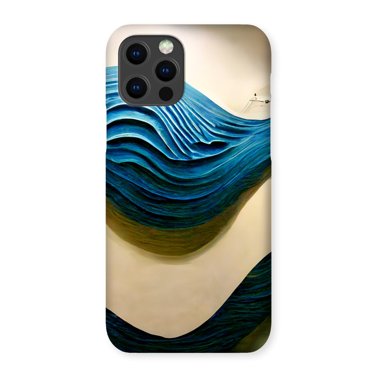 Blue Waves Snap Phone Case