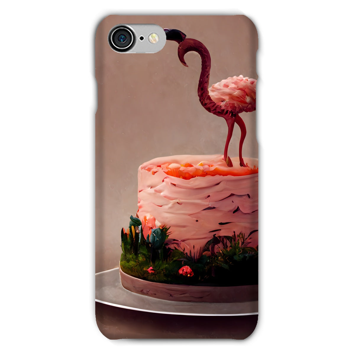 Flamingo Birthday Snap Phone Case