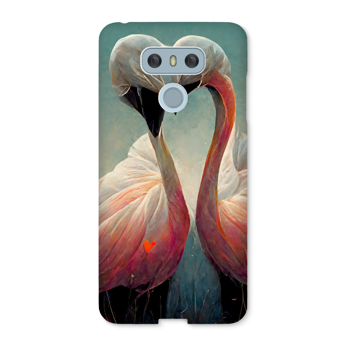 Flamingo Cuddles Snap Phone Case