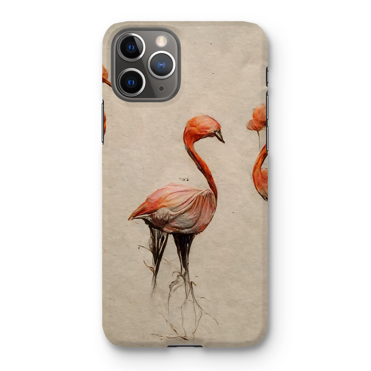 Flamingo Trio Snap Phone Case