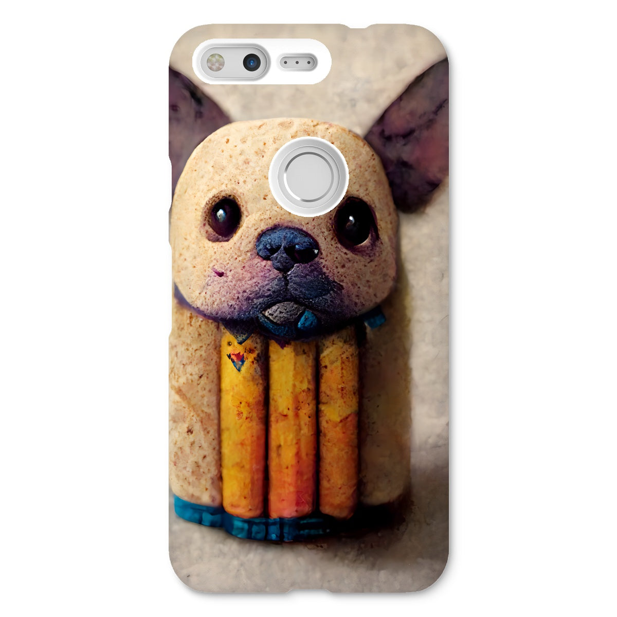 Pencil Head Pop Snap Phone Case