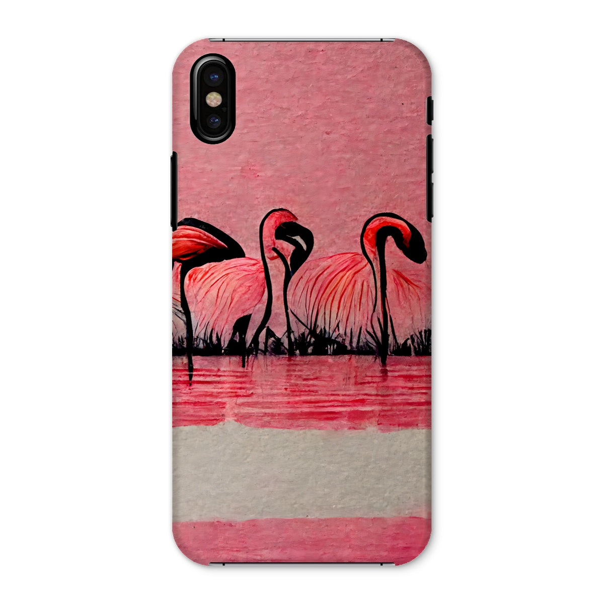 Flamingo Dinner Meetup Snap Phone Case