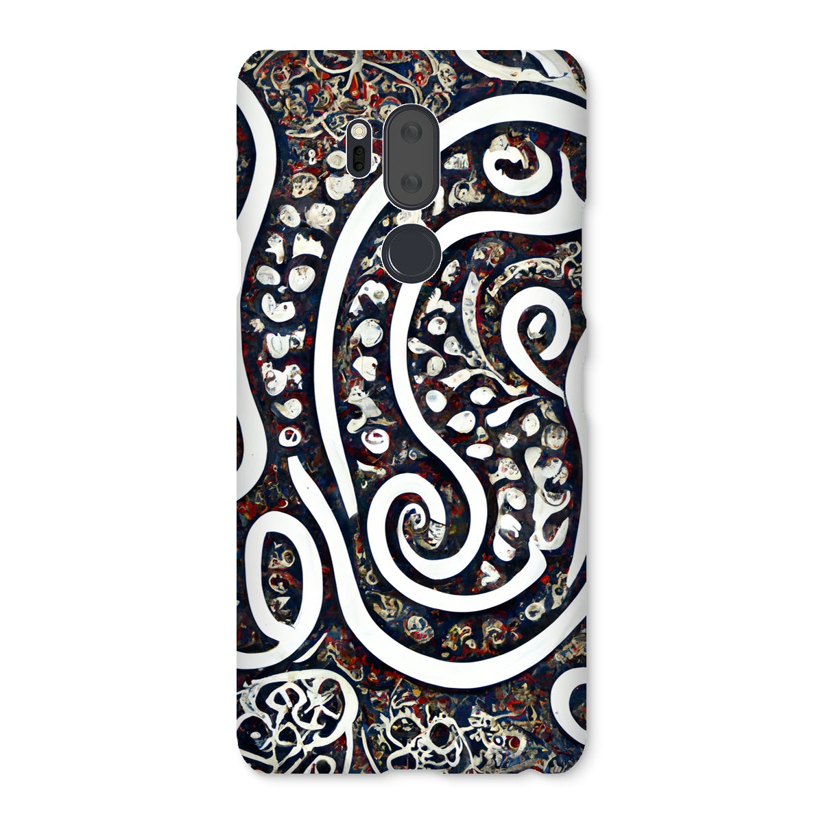 Swirling Paisley Snap Phone Case