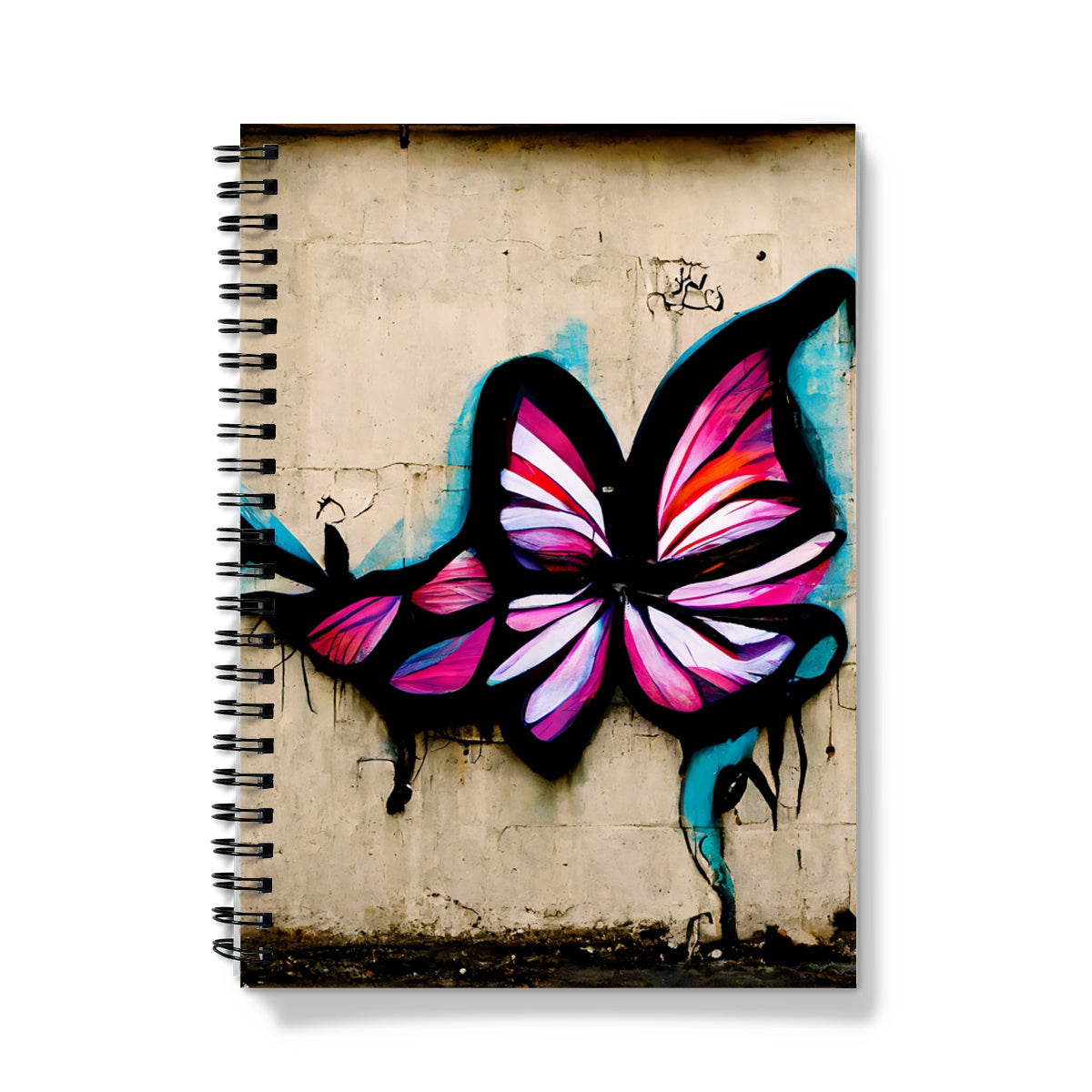 Brick Butterfly Notebook