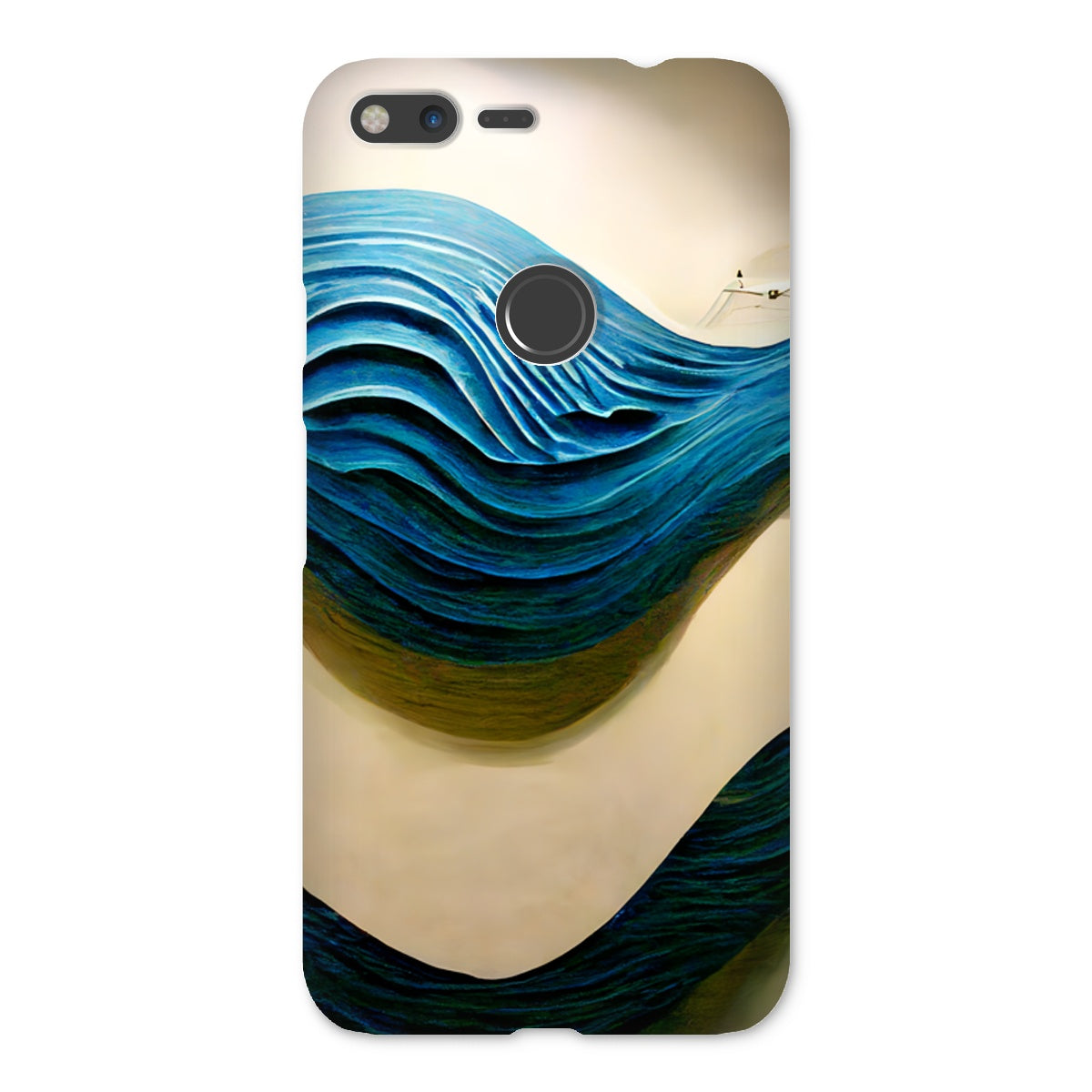 Blue Waves Snap Phone Case