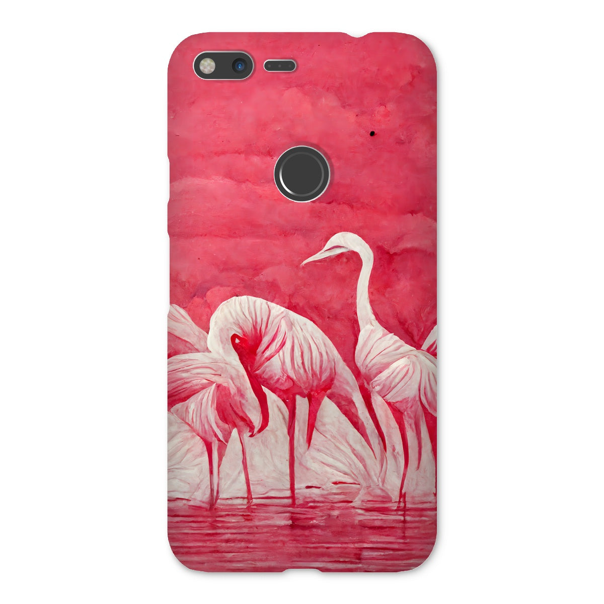 Flamingo Get Together Snap Phone Case