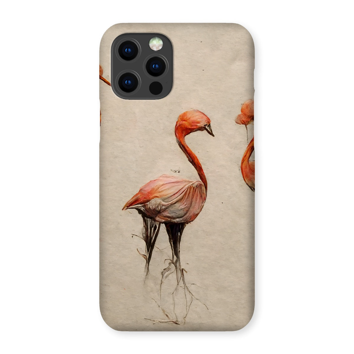 Flamingo Trio Snap Phone Case