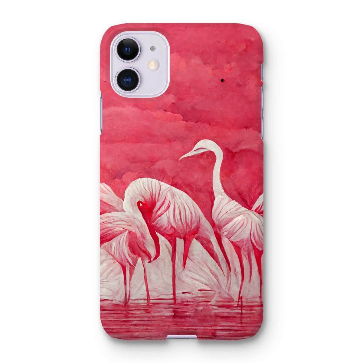 Flamingo Get Together Snap Phone Case