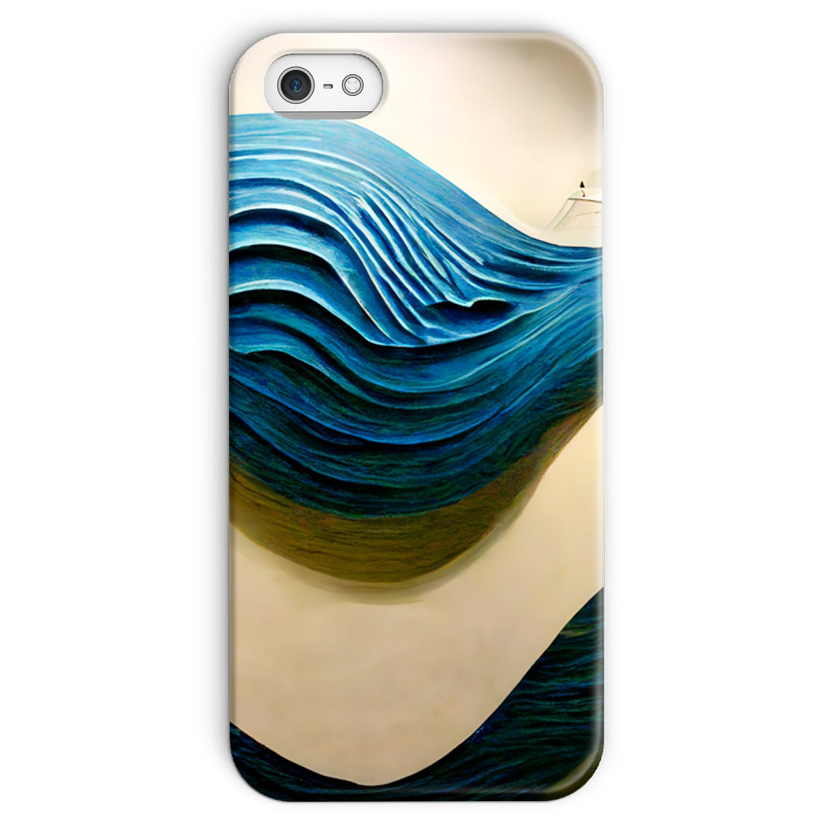 Blue Waves Snap Phone Case