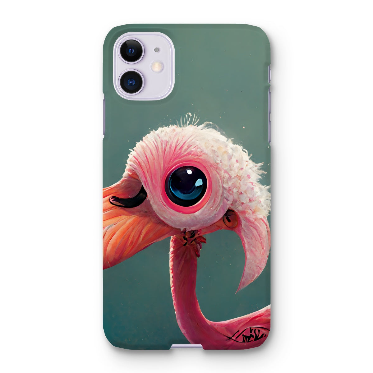 Baby Bird Flamingo Snap Phone Case