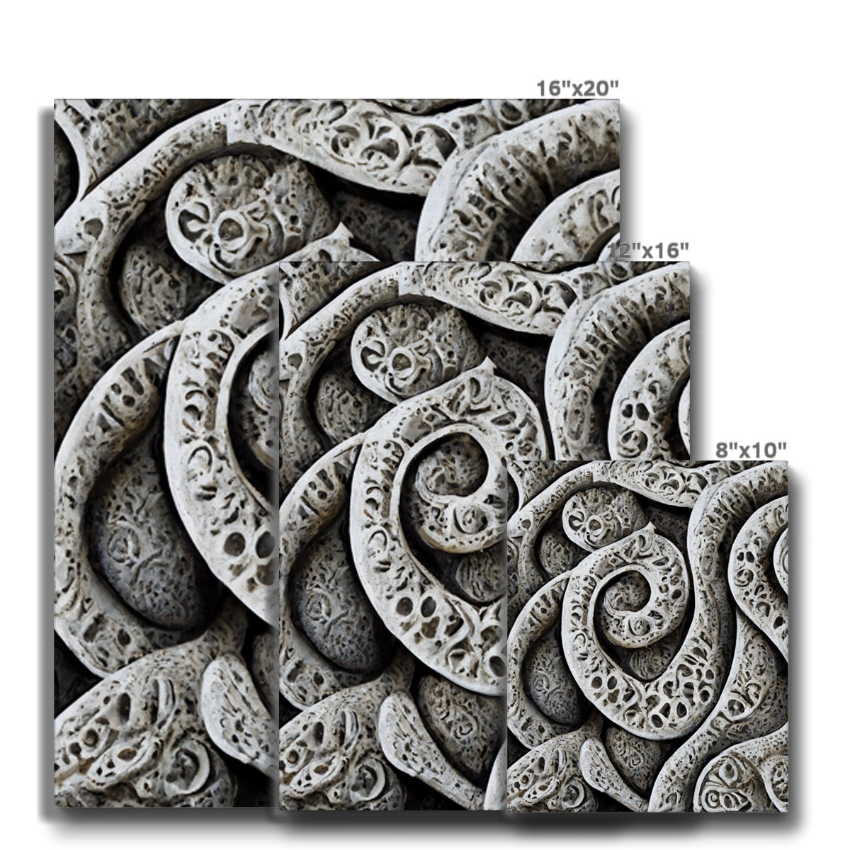 Stone Carvings Canvas