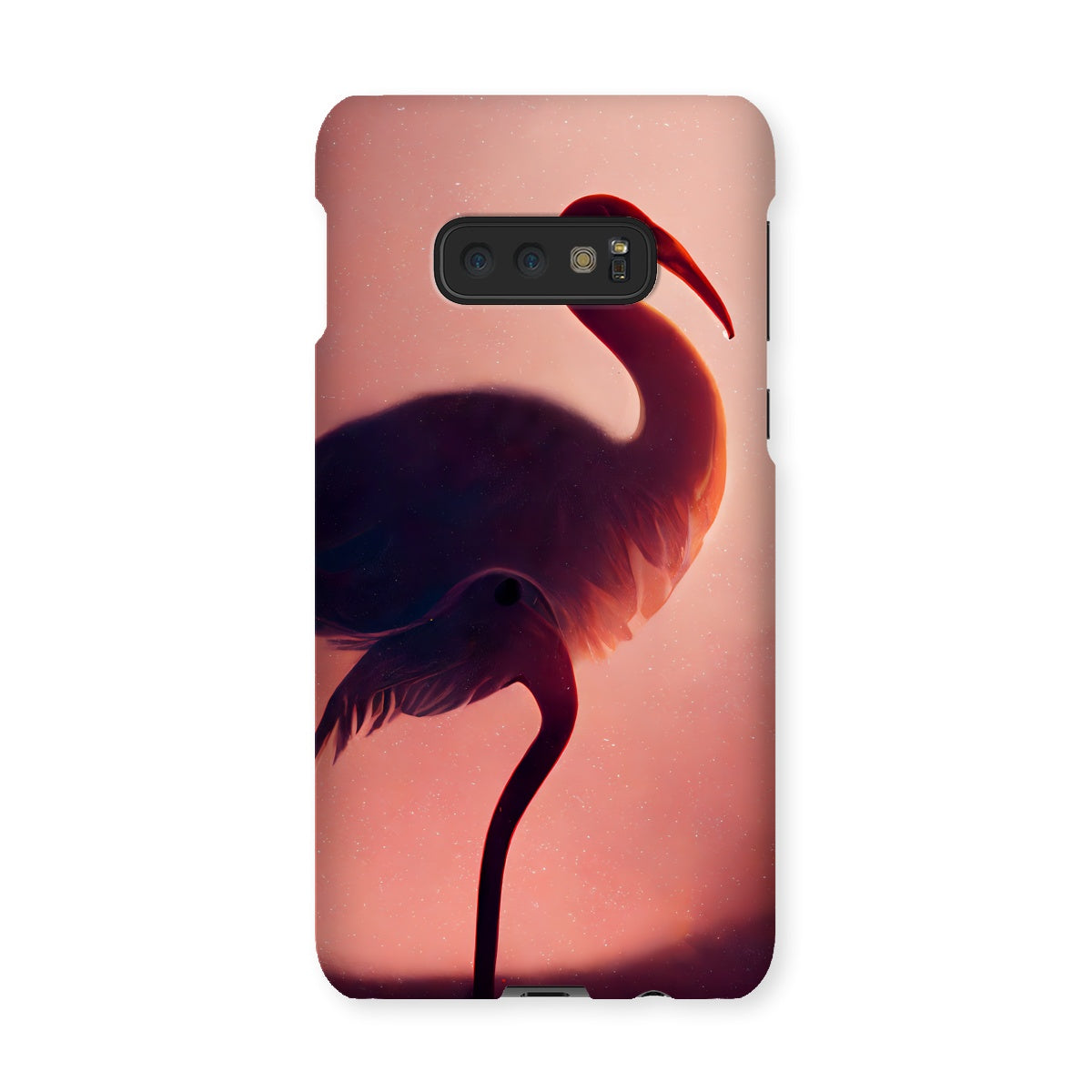 Flamingo Shadows Snap Phone Case