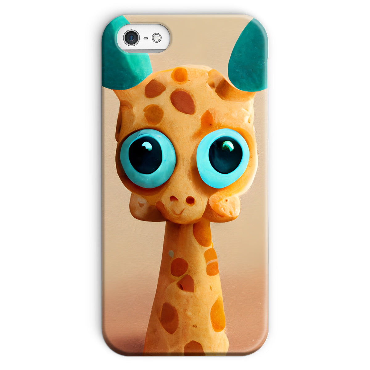 Giraffe Popit Snap Phone Case