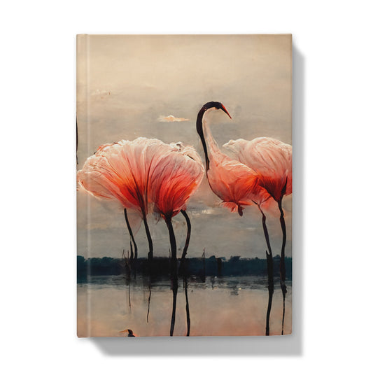 Flamingo Sunset Hardback Journal