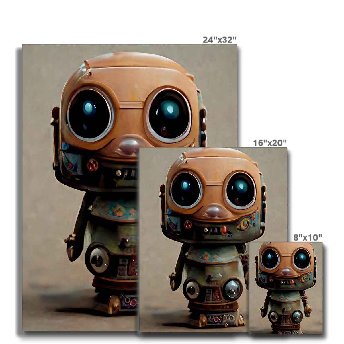R0bot Pop Canvas