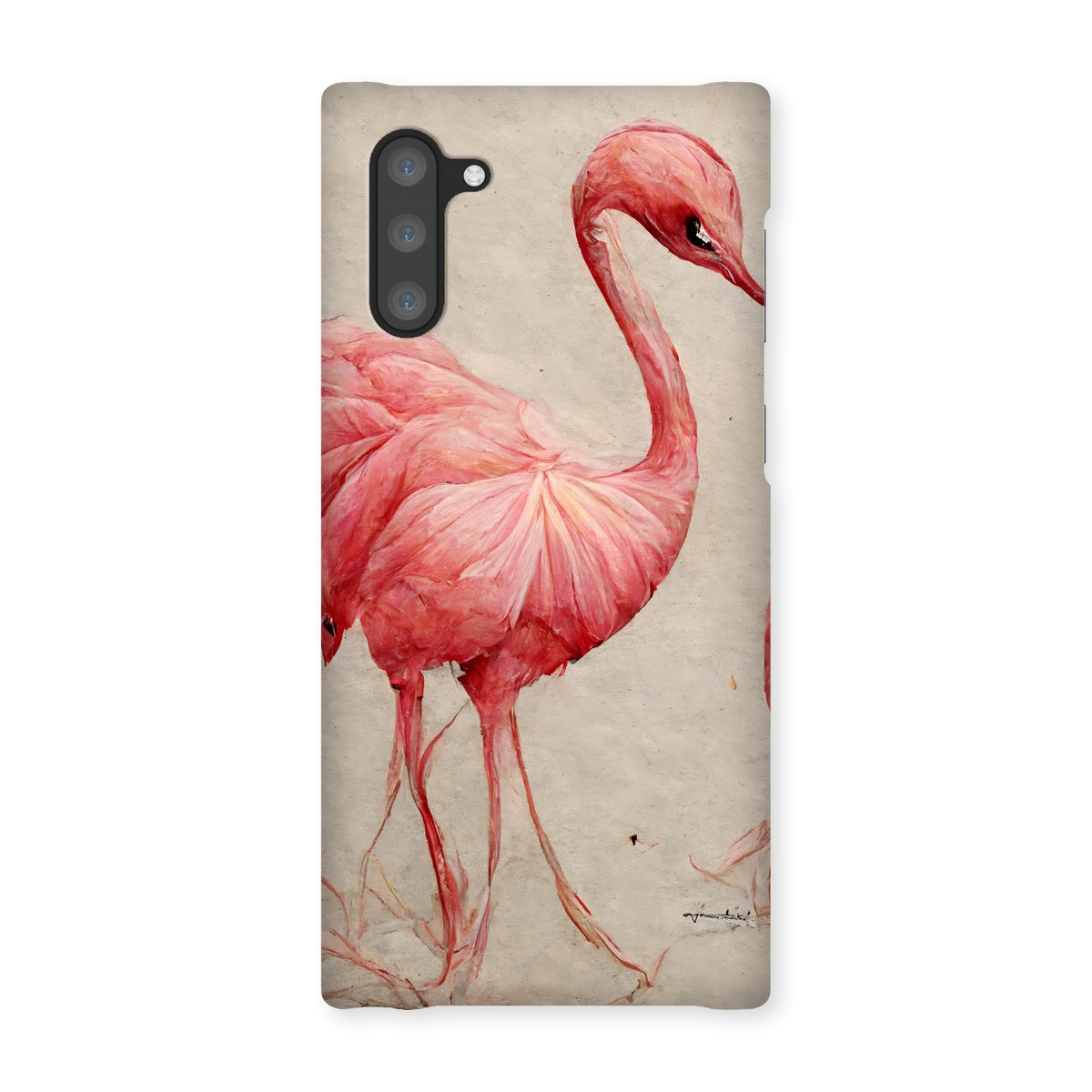 Flamingo Sketch Colors Snap Phone Case