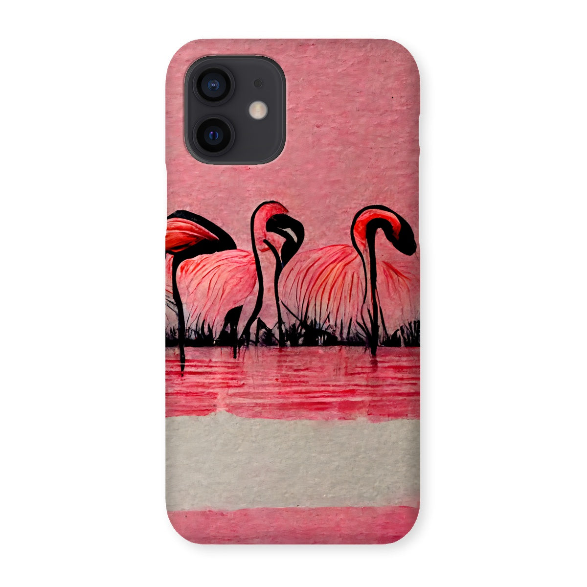 Flamingo Dinner Meetup Snap Phone Case