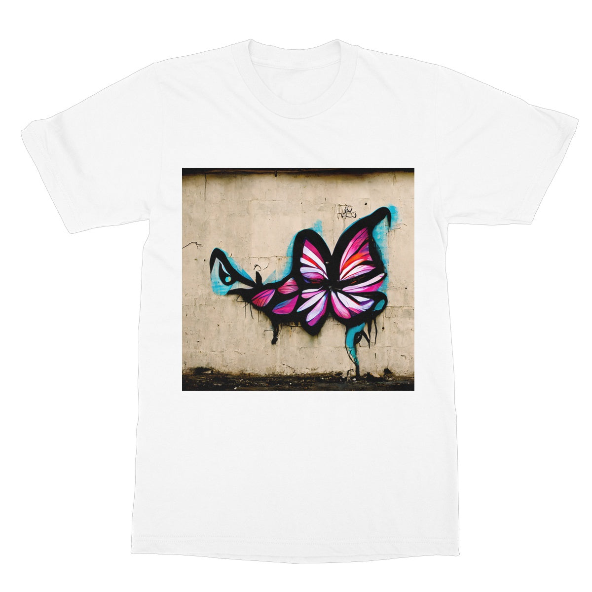 Brick Butterfly Softstyle T-Shirt