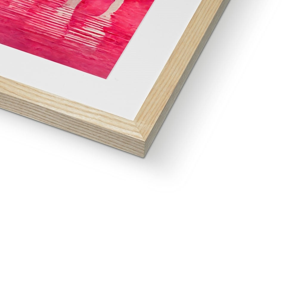 Flamingo Horizon Framed & Mounted Print