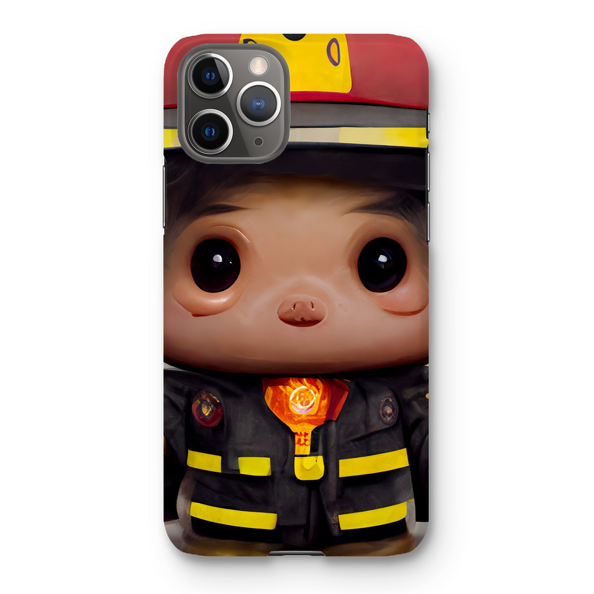 Fireman Guy Pop Snap Phone Case