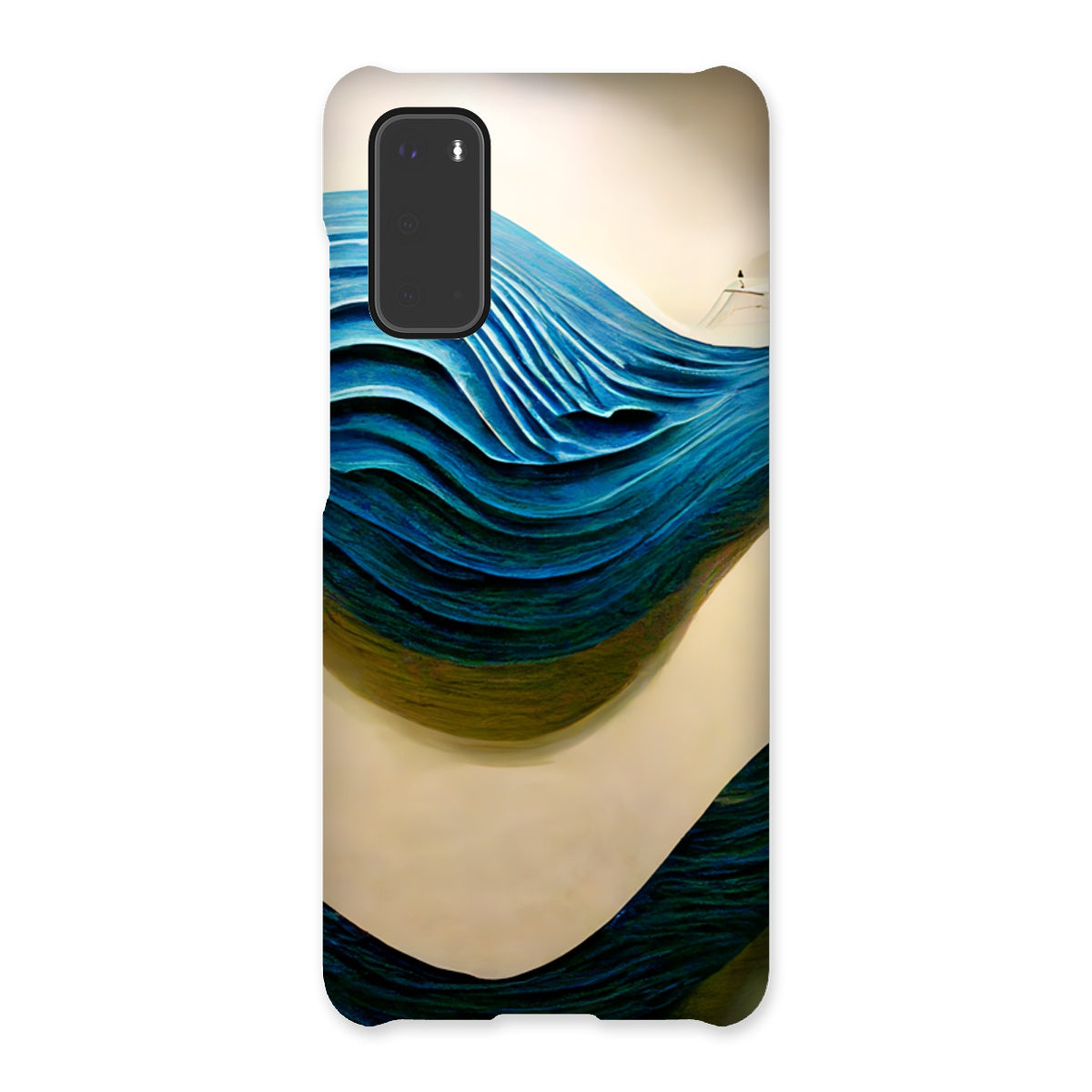 Blue Waves Snap Phone Case