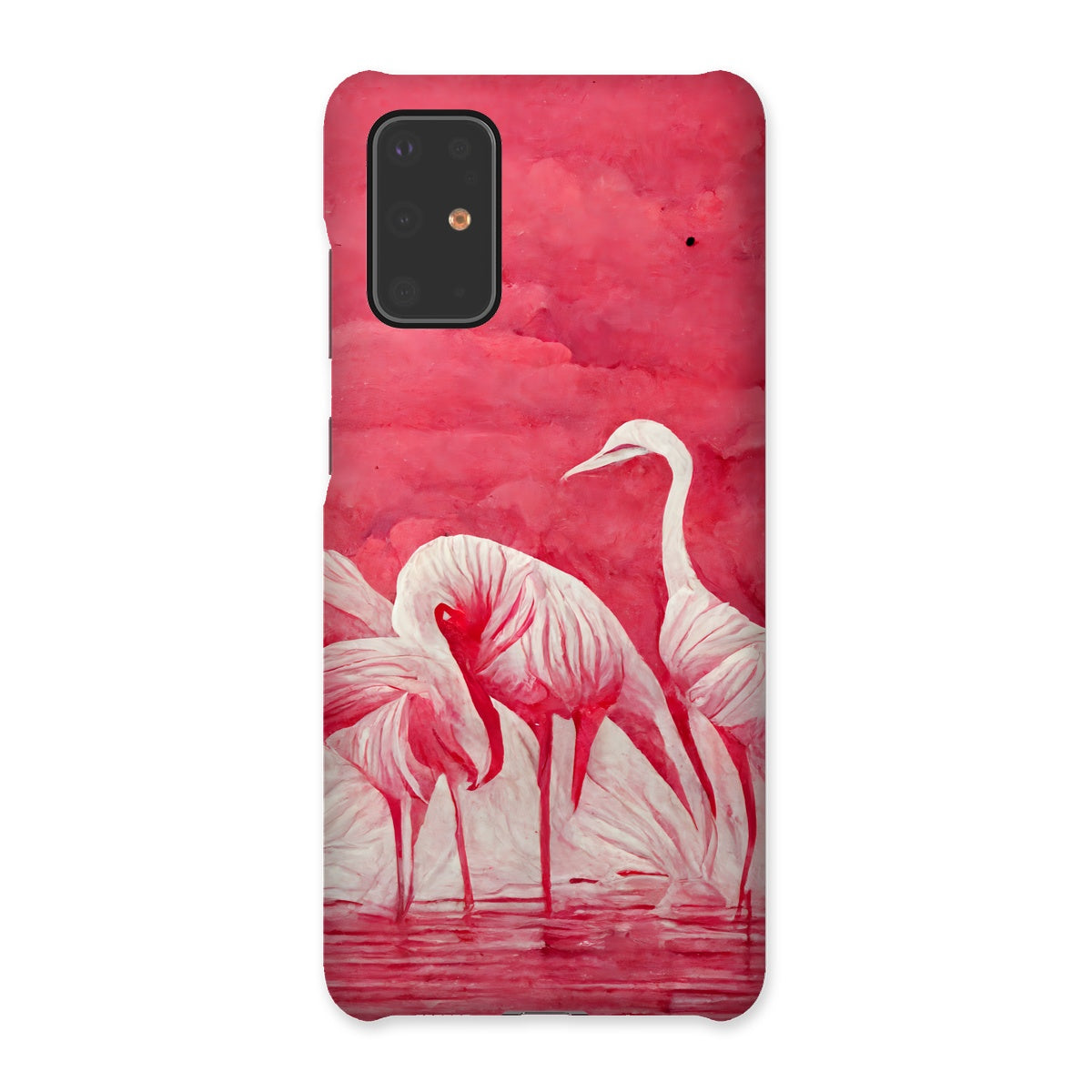 Flamingo Get Together Snap Phone Case