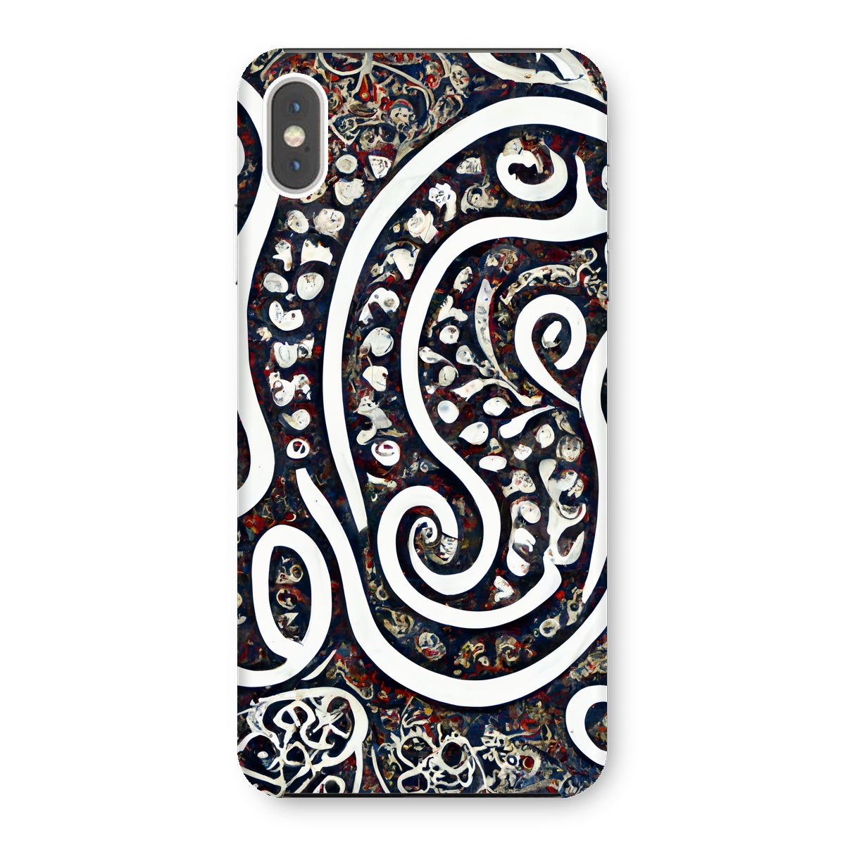 Swirling Paisley Snap Phone Case