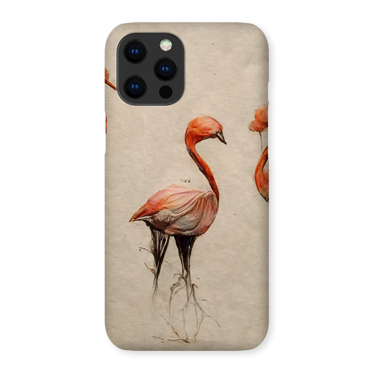 Flamingo Trio Snap Phone Case