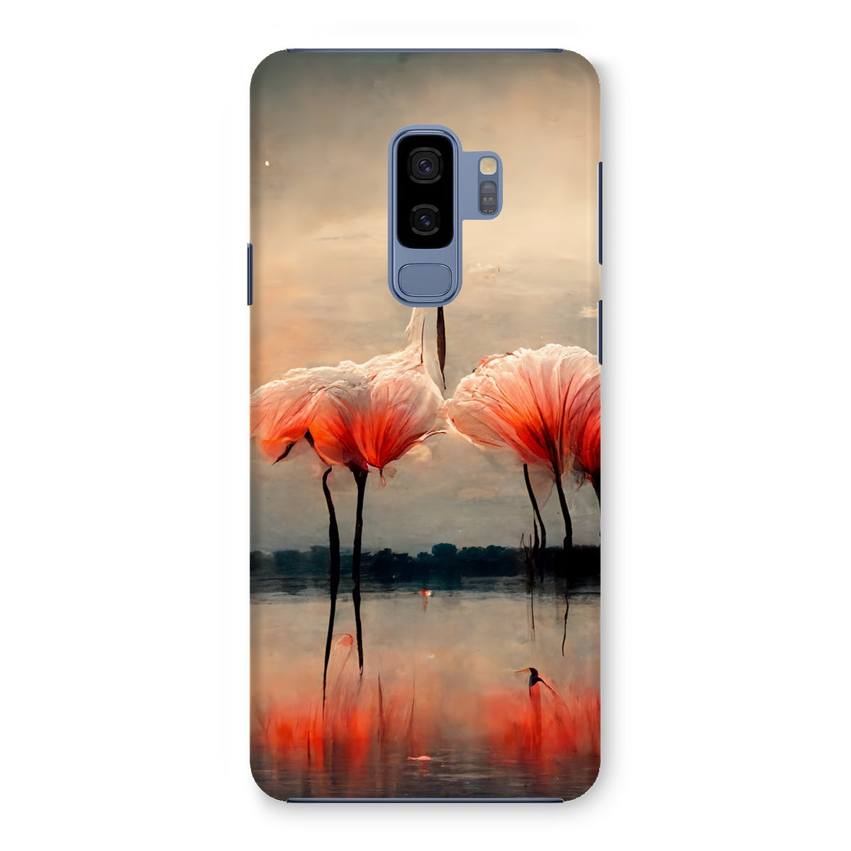 Flamingo Sunset Snap Phone Case