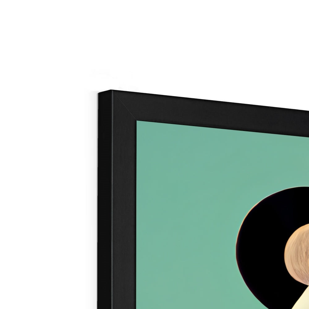 Pandapop Framed Print