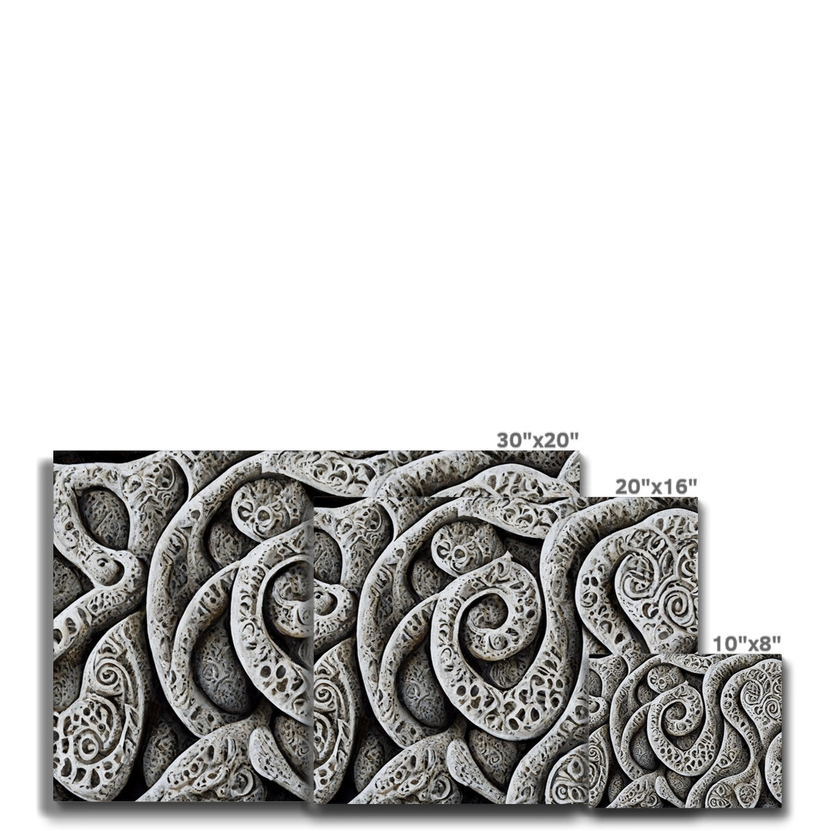 Stone Carvings Canvas