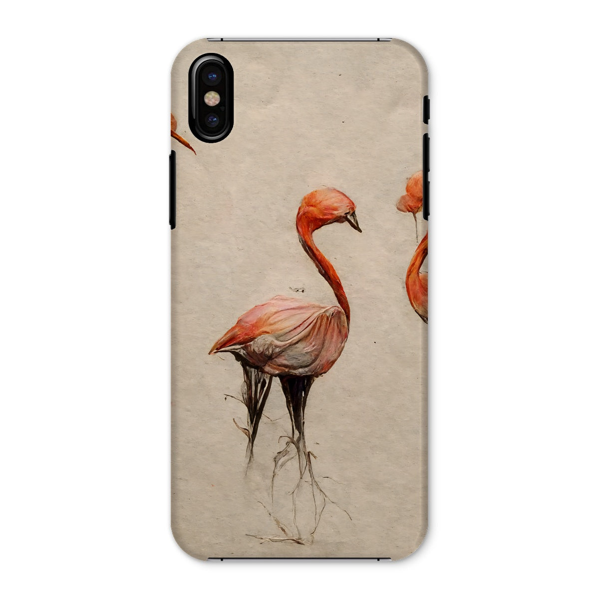 Flamingo Trio Snap Phone Case