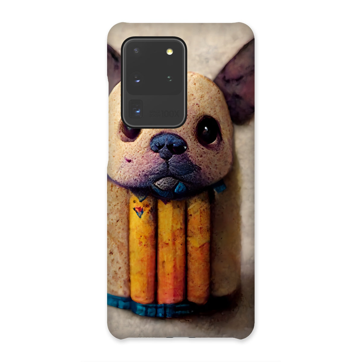 Pencil Head Pop Snap Phone Case