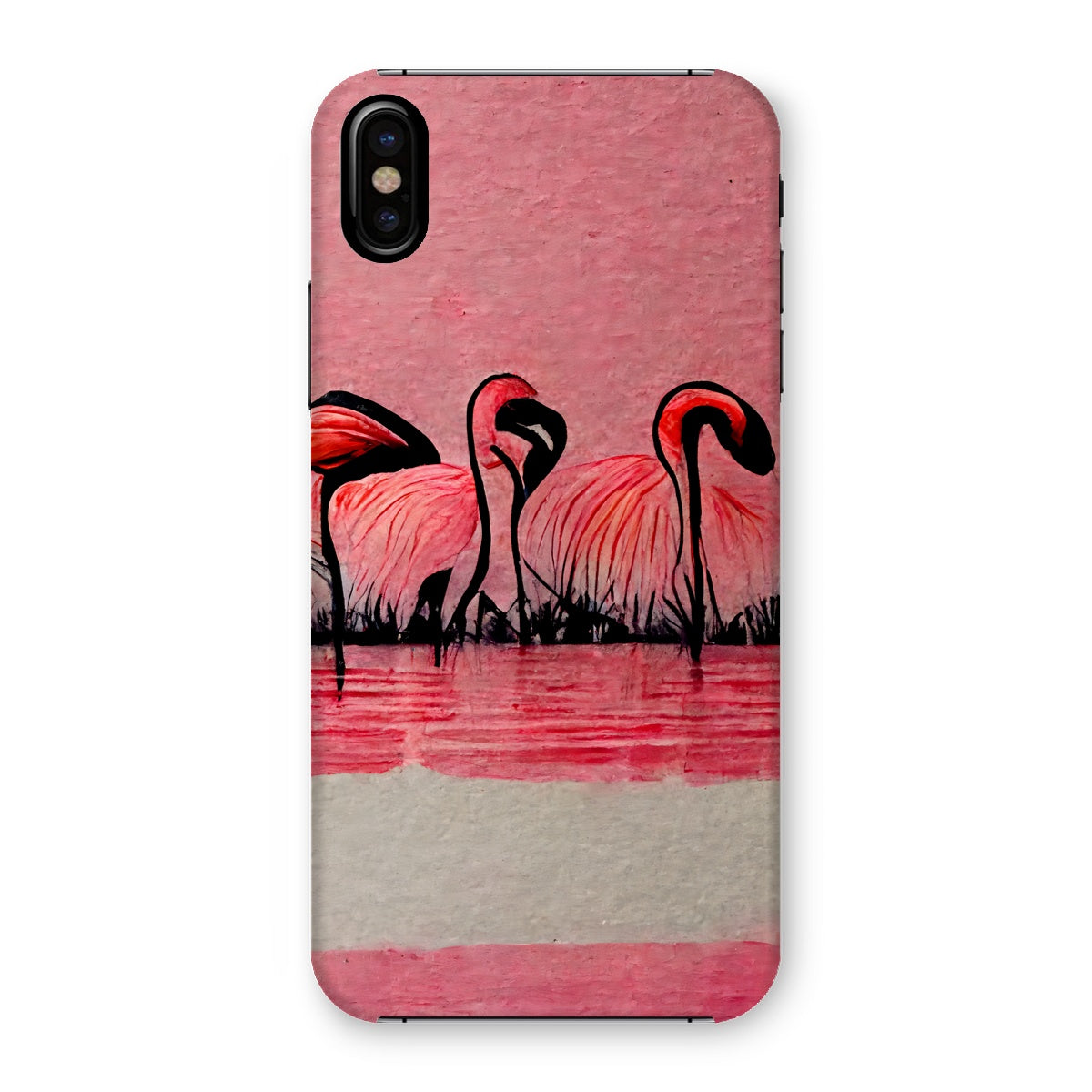 Flamingo Dinner Meetup Snap Phone Case