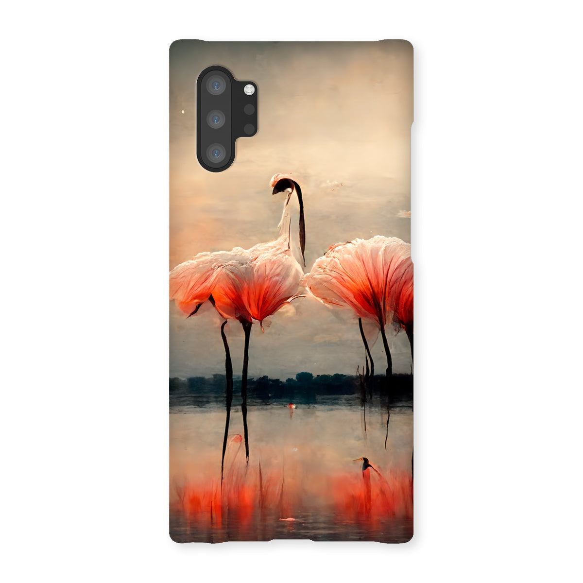 Flamingo Sunset Snap Phone Case