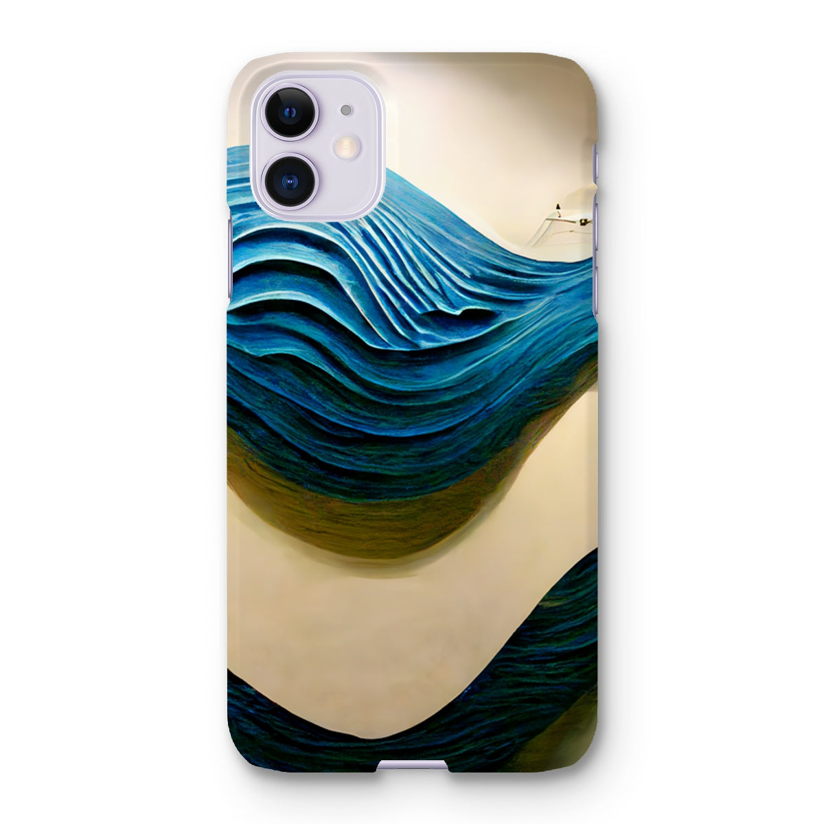 Blue Waves Snap Phone Case