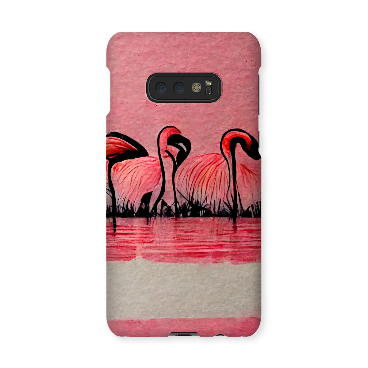 Flamingo Dinner Meetup Snap Phone Case