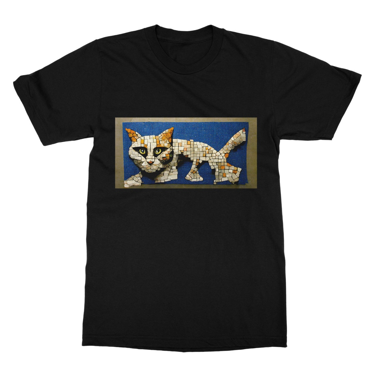 Cat in Pieces Softstyle T-Shirt