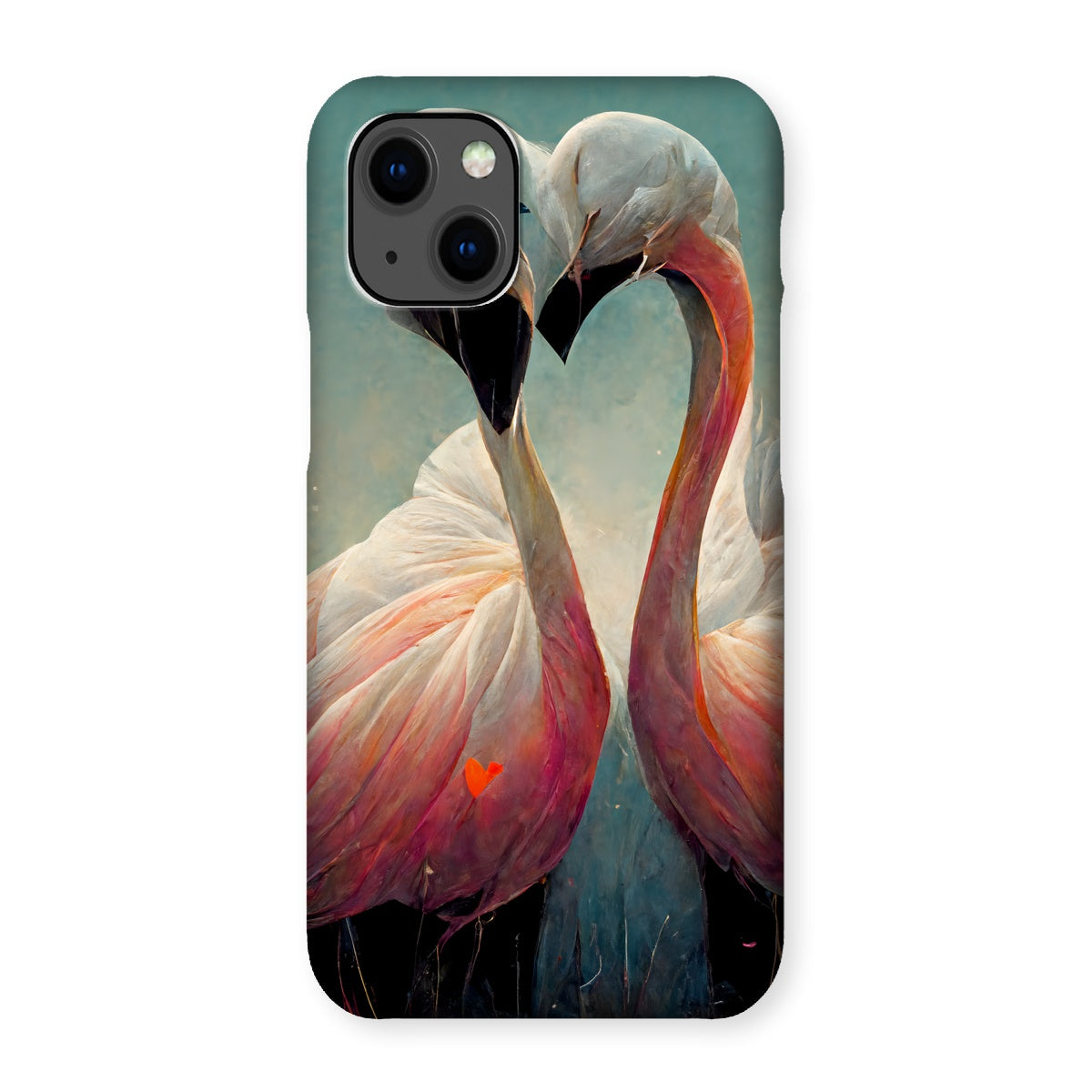 Flamingo Cuddles Snap Phone Case