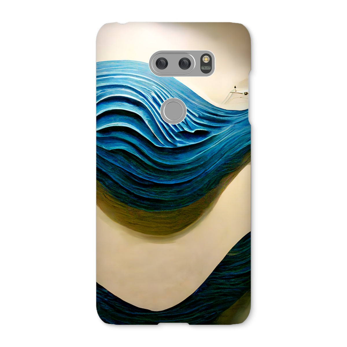 Blue Waves Snap Phone Case