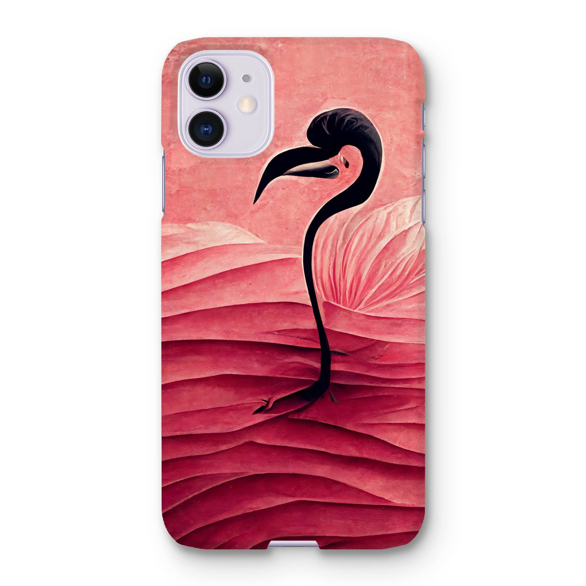 Flamingo Folds Snap Phone Case