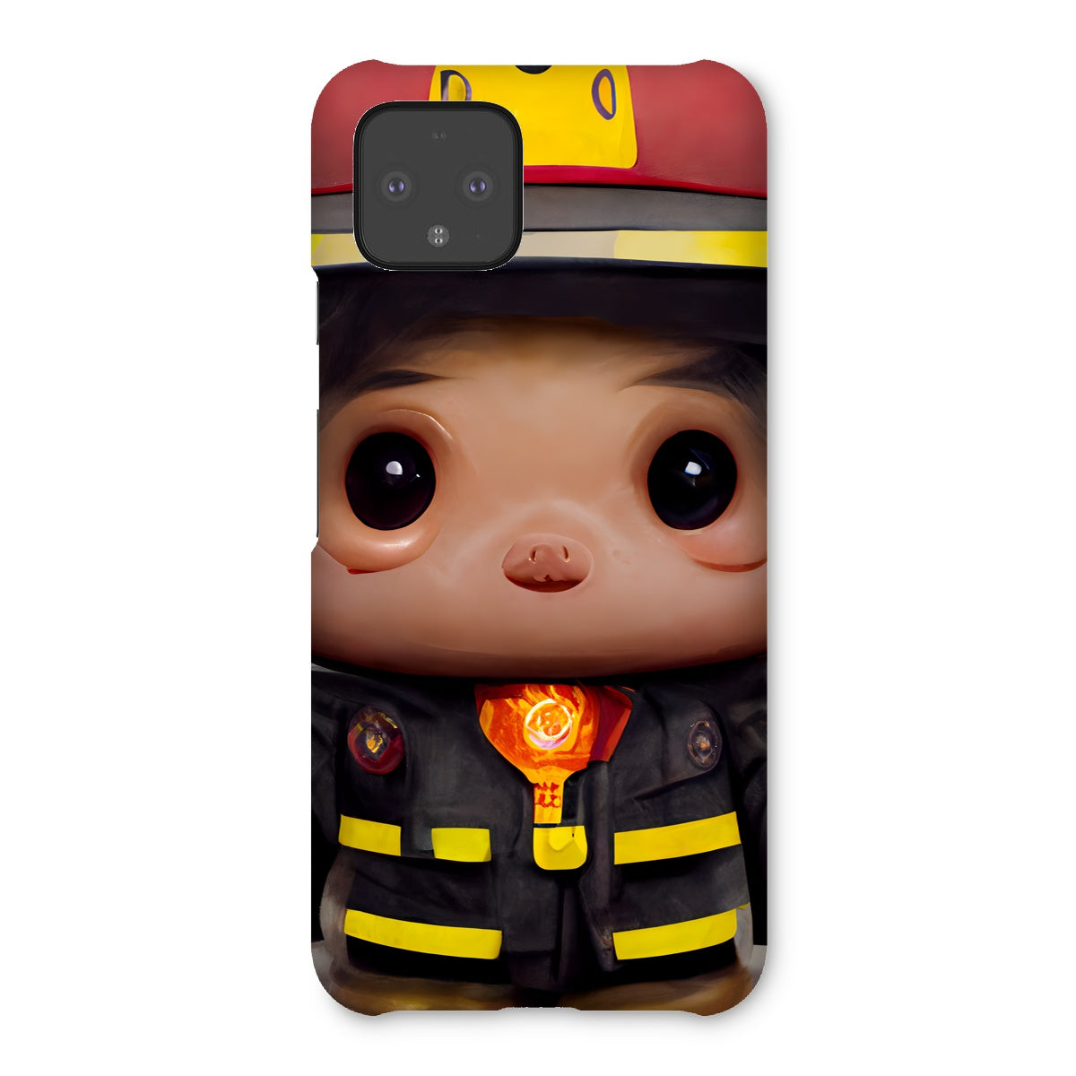 Fireman Guy Pop Snap Phone Case