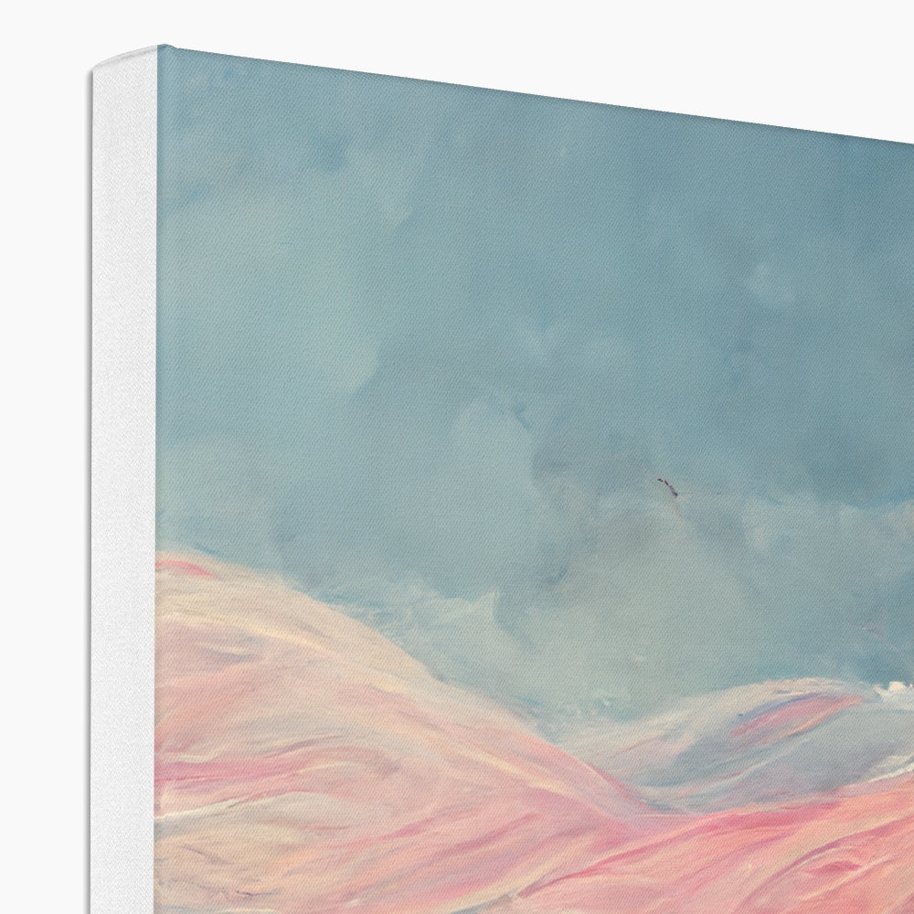 Flamingo Mountains Canvas